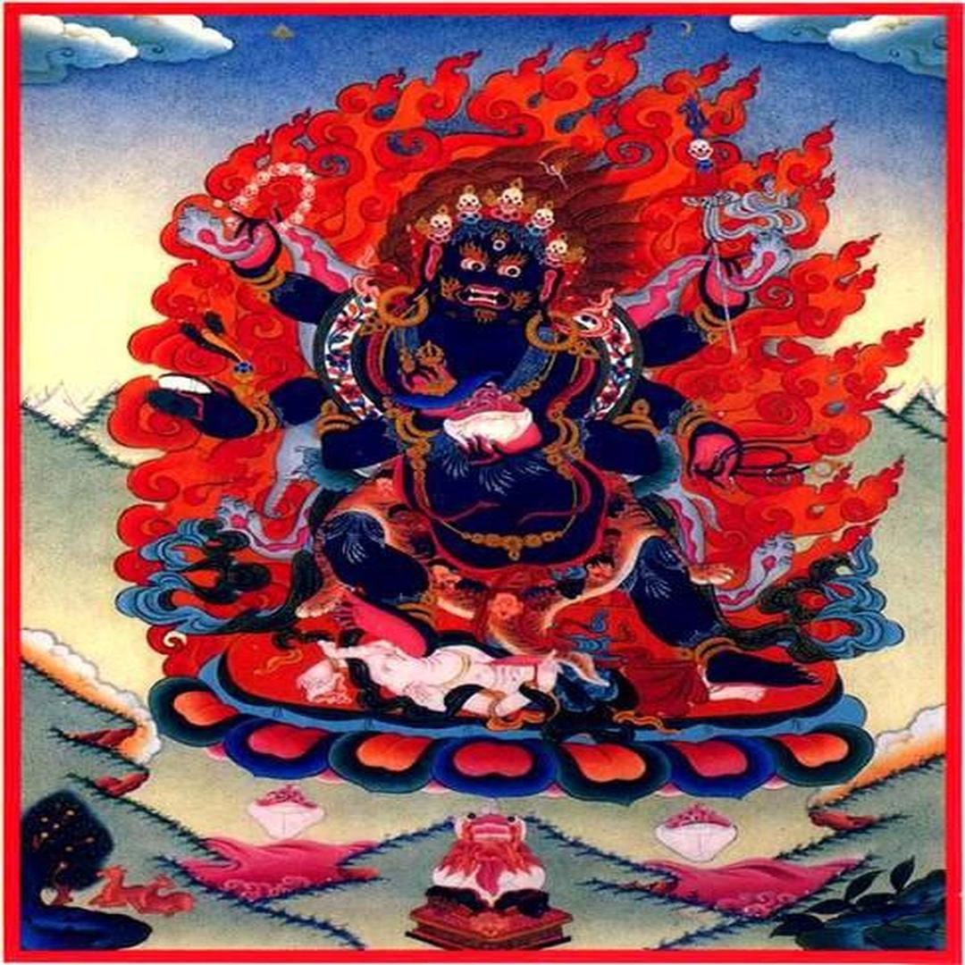 六臂黑玛哈嘎拉