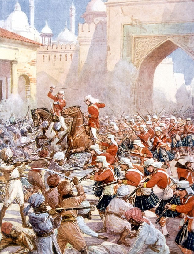 英国征服印度的战争