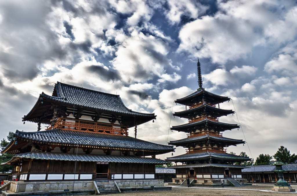 日本法隆寺五重塔 快懂百科