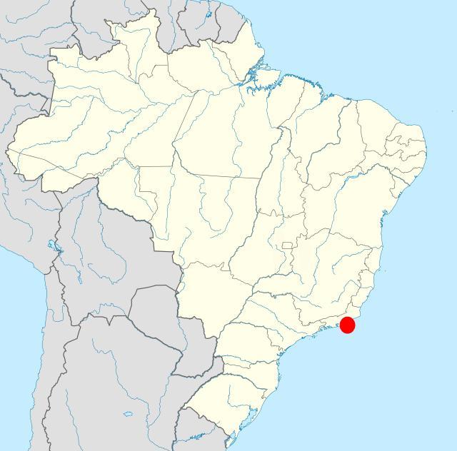 里约热内卢位置地图图片