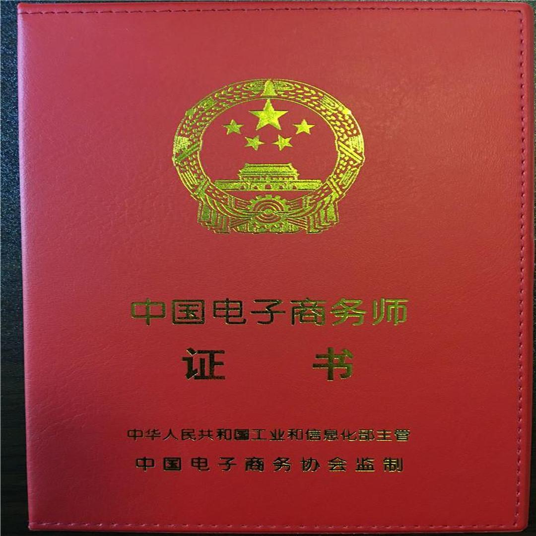 中国电子商务师证书