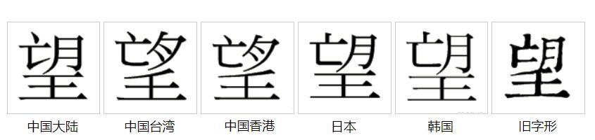 望 汉字 头条百科