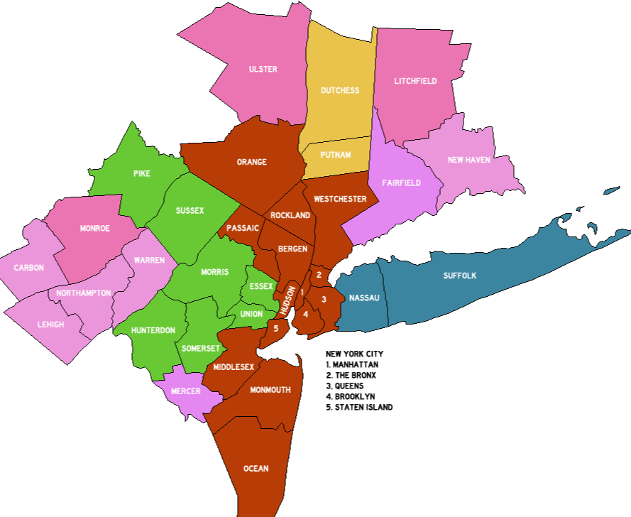 纽约都市圈 快懂百科